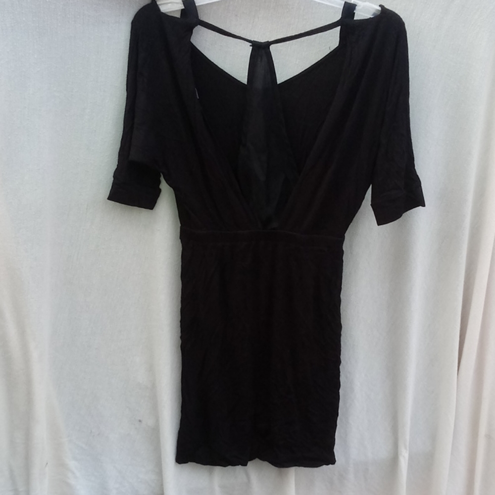 Short black dress